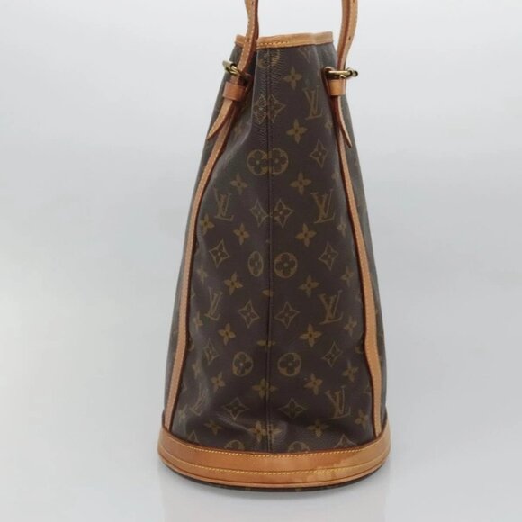 LOUIS VUITTON Monogram Bucket GM Shoulder Bag M42236 LV Auth 136660 - Picture 6 of 16